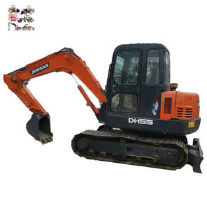 Prix pas cher bonne qualité Doosan dh 55 pelle d'occasion mini pelle 5 tonnes doosan dh55 - Product Image 1