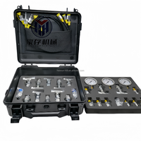 Pièces d'excavatrice de haute qualité nouveau manomètre hydraulique outils d'accouplement de Point de test boîte de connecteur de tuyau haute pression