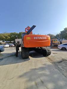 Excavatrice hydraulique Hitachi ZX270 d'occasion de haute qualité, bon état, prix bas, moteur principal, moteur, PLC, pompe à engrenages, roulement, 27 tonnes, en vente - Product Image 6