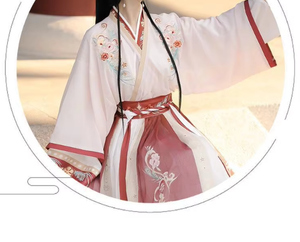 Nay1il Factory Venta al por mayor <span class=keywords><strong>Hanfu</strong></span> Falda de cintura con cuello cruzado de estilo chino para mujer Daily Ancient <span class=keywords><strong>Hanfu</strong></span> - Product Image 5