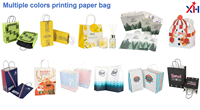 Chine usine personnalisé faible QUANTITÉ MINIMALE DE COMMANDE gravure impression rapide alimentaire sac de papier personnalisé impression logo