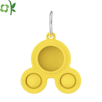 OKSILICONE Housse de protection en silicone souple anti-rayures pour AirTags, étui en silicone personnalisé, protecteur de traceur de localisation