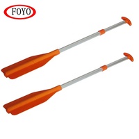 Pagaie télescopique en aluminium Foyo pour canoë et kayak, matériel marin