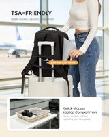Sac à dos pour ordinateur portable personnalisé par le fabricant, compatible TSA, léger, pour les loisirs urbains et les voyages