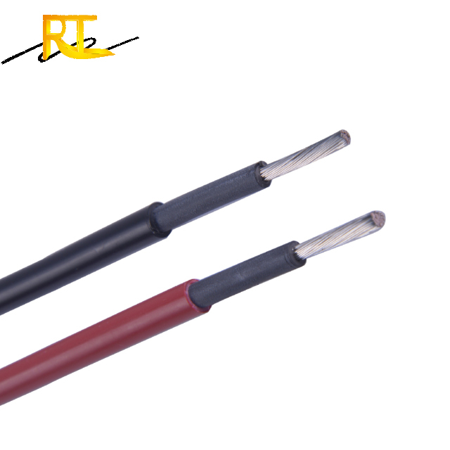 1500 V DC Single Core Tinned Copper Conductor Solar Cable Electrical Power Cables