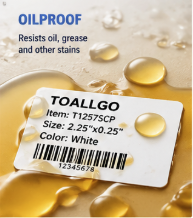 2.25x0.75 Inch BPA Free Thermal <b>Labels</b> 1700PCS Per Roll with Easy Tear Line for Shipping - Product Image 3