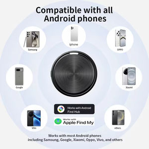 F8 Android Googleシステムグローバルスマートトラッカーロケータグローバルロケーションペット犬ウォレット失われたアイテムキーチェーンタグ - Product Image 3