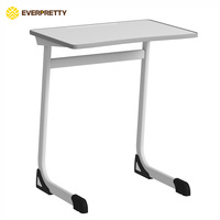 Projet clé en main pour l'école : mobilier de classe ergonomique, table robuste pour étudiants et ensemble de chaises en plastique modernes