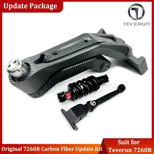 Kit de Actualización de Fibra de Carbono Teverun 7260R 2025, Suspensión Trasera Ajustable de 150 mm, Conector de Cuello Delantero Giratorio para Scooter - Product Image 2