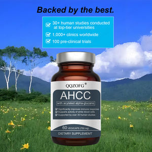 Ahcc Kruidensupplement, Met Geacyleerde Alfa-Glucanen, Voor Immuunondersteuning, Handhaaft Natuurlijke Killercelactiviteit, 60 Vegetarische Capsules - Product Image 3