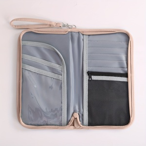 Portefeuille de voyage personnalisé en polyester pour cartes de visite, porte-passeport RFID pour une utilisation de voyage personnalisée - Product Image 4