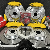 Kit d'étriers de frein à six pistons compatible avec Ford Fiesta ST, Renault Clio, Volkswagen GTI, Toyota Yaris – Modification et amélioration du logo