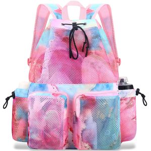 Free sample 2025 Summer New <b>Swim</b> <b>Bag</b> Dry Wet Separation <b>Waterproof</b> Beach Storage Backpack for Sports Equipment String Letter - Product Image 1