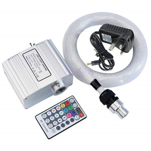 Kit de lumières étoiles en fibre optique Mitsubishi Eska 10W, 0,75 mm / 1 mm, 150 à 400 étoiles, 2/3/4/5 m, DIY, couleurs mélangées, super brillantes - Product Image 1