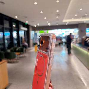 Funda Protectora para Teléfono IMD a Prueba de Golpes, PC+TPU 2.0MM, Alta Calidad, para <span class=keywords><strong>iPhone</strong></span> Air 16 15 14 13 12 <span class=keywords><strong>11</strong></span> 17 Pro Max, Carga Inalámbrica, Magnética - Product Image 4