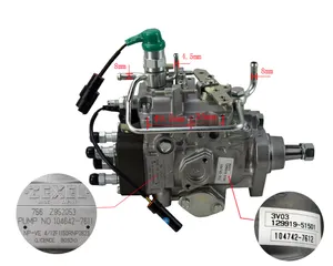 Pompe d'injection de carburant YM129919-51501 pour moteur diesel Yanmar 4TNE98