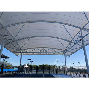 Outdoor PVDF/PTFE/ETFE Material Architectural Membrane Stadium Roofing for Outdoor Tennis Basketball Court Awning <b>Tent</b> - Product Image 1