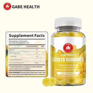 Private Label CoQ10 <b>Heart</b> Support Antioxidant Gummies Natural Fruit Flavor Adult Use 24-Month <b>Shelf</b> Life Flexible MOQ - Product Image 5