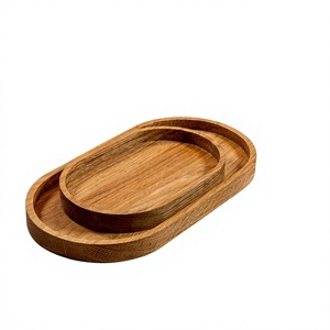 Reusable Acacia Wood Serving Tray-Luxury Design Rectangle Shape Polished Finish Eco-Friendly & Food Grade Versatile for Dishes - Product Image 1