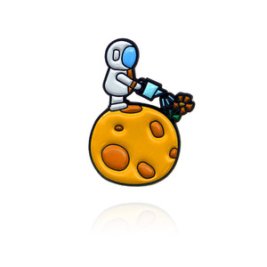 Distintivo Personalizzato <span class=keywords><strong>Academy</strong></span> Dream, Souvenir del Museo della Scienza per Bambini, Badge in Metallo Placcato Argento 2D/3D - Product Image 1