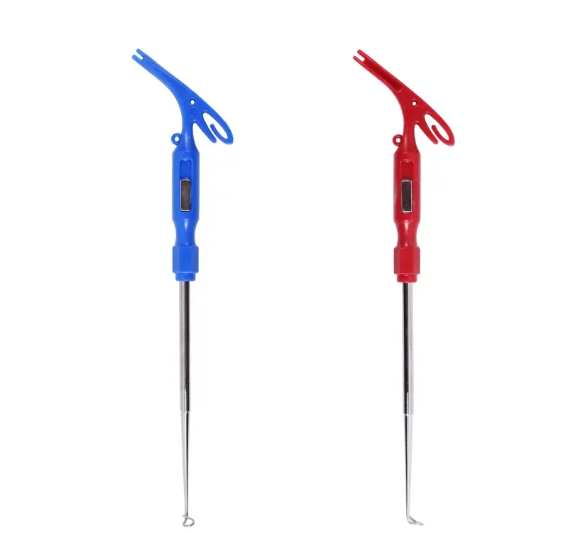 C T-Bait Thép Không Gỉ Công Cụ Câu Cá 13G/18Cm Cừu Sừng Mù Chọc Móc Vắt Dễ Dàng Cá Móc Loại Bỏ