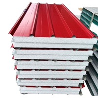 Panneaux sandwich en aluminium-zinc résistants à la corrosion personnalisables pour les murs d'atelier, les systèmes d'entrepôt, fabriqués en acier