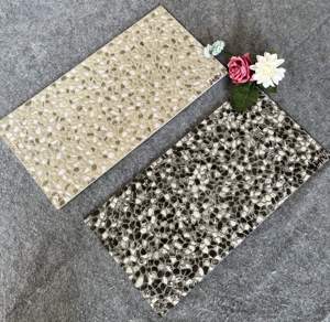 Bán Buôn Đá Kết Cấu Màu Đen Trắng Bên Ngoài Trung Quốc Cổ Điển Phong Cách Ceram Gạch Ốp Gạch Thiết Kế Hiện Đại Cho Vườn Tường - Product Image 2