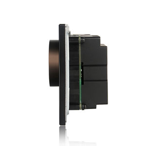 Изготовление на заказ KNX ручка управления 3 банды кнопочный переключатель умный KNX гостиничном номере Ручка Термостат - Product Image 3