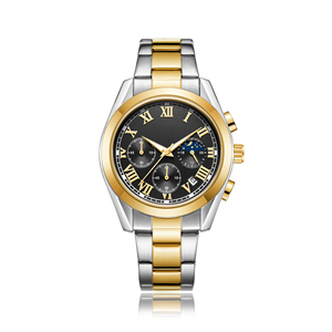 Garantía de calidad Reloj de cuarzo clásico resistente al agua de 50M con banda de metal de 41mm de diámetro de esfera para hombres y mujeres - Product Image 3