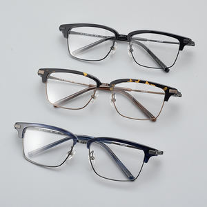 CS-M16กรอบแว่นตาไทเทเนี่ยม100% สำหรับสุภาพสตรีแว่นสายตา - Product Image 3