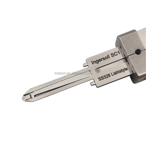 Lishi Jason Hillier <span class=keywords><strong>Ingersoll</strong></span> 2 en 1 Pick and Decoder Door Lock Pick Decoder Unlock Tool - Product Image 5