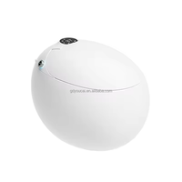 Toilette électrique WC de luxe coloré intelligent pour salle de bain Décoration en forme d'oeuf Salle de bain Closestool Siphon Jet Rinçage Toilette intelligente