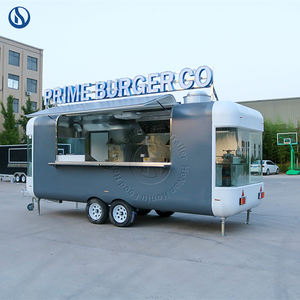 Remorques alimentaires personnalisables Honlu, entièrement équipées, remorque alimentaire mobile, remorque alimentaire avec cuisine complète, remorque de camion de nourriture - Product Image 4