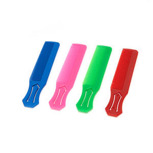 Peigne à cheveux en plastique multicolore populaire à impression personnalisée, pour la maison, le <span class=keywords><strong>salon</strong></span>, les voyages - Product Image 1