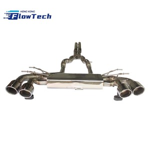 ท่อไอเสียแคทแบคประสิทธิภาพสูง OEM Ss304 สำหรับ Jaguar F-TYPE V8 5.0T พร้อมระบบวาล์วควบคุมเสียง - Product Image 4