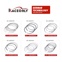 RACEORLY A2540309200 Jeu de segments de piston 78 mm pour Mercedes Benz C200L C260L W206 M254 1.5T Kit de segments de piston moteur