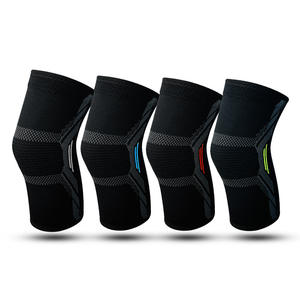 Genouillère en nylon tricoté pour l'extérieur, soutien de compression pour le basketball, unisexe, toutes saisons, protection contre les entorses - Product Image 2