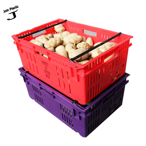JOIN Super Cheap <strong>Plastic</strong> Vegetable Fruit Box Vented Container Moving Storage Crate and Virgin PP Moving <strong>Totes</strong> - Product Image 2