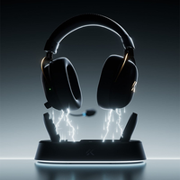 MCHOSE V9 Turbo Headset Gaming Dinamis Over-Ear Berbahan Metal AAC Active Noise Cancellation (ANC) Tahan Air IPX3 15-20 Jam