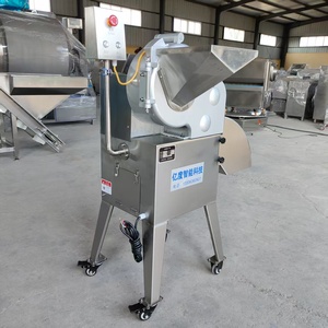 Découpeuse automatique 3D à grande vitesse de cubes de viande de boeuf congelée Machine à découper les oignons en cubes de jambon ibérique - Product Image 3