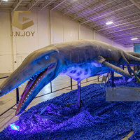 JNZ22308 Modèles de créatures marines énormes de requin animal de bonne qualité très réalistes