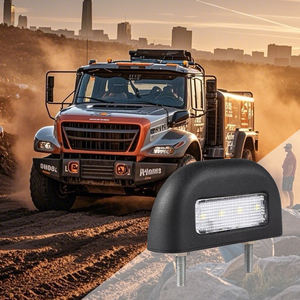 Gran oferta, luces Led rojas de advertencia para matrícula, 12V, 24V, luz de carrera para matrícula, alarma de seguridad de tráfico - Product Image 3