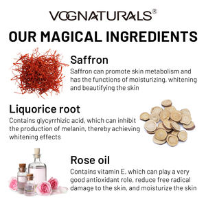 Safran Face Oil Saw Brighter Skin Golden Glow <span class=keywords><strong>Elixir</strong></span> Réveillez-vous avec une peau radieuse Le safran pressé à froid estompe naturellement les taches sombres - Product Image 2