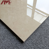 Carreaux de porcelaine polis pour escaliers et sols en céramique émaillée Calacatta brillante de Foshan