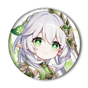 Insignias de hojalata de anime y dibujos animados de <span class=keywords><strong>Genshin</strong></span> Impact, broches, pines de solapa con acabado mate, colgantes para bolso - Product Image 5