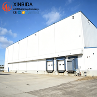 Installation rapide, durable, économique, entrepôt en acier préfabriqué, usine, bâtiment de stockage frigorifique