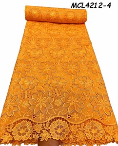 Tessuto in Pizzo Voile Svizzero Austriaco <span class=keywords><strong>di</strong></span> Alta Qualità per Uomo, Tessuti in Pizzo Voile Svizzero Nigeriano 2026, Pizzo Africano Secco - Product Image 1