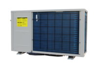 Pompe à chaleur domestique Sunrain R410A 6KW pour eau chaude sanitaire avec échangeur tubulaire, dégivrage automatique, désinfection et MODBUS