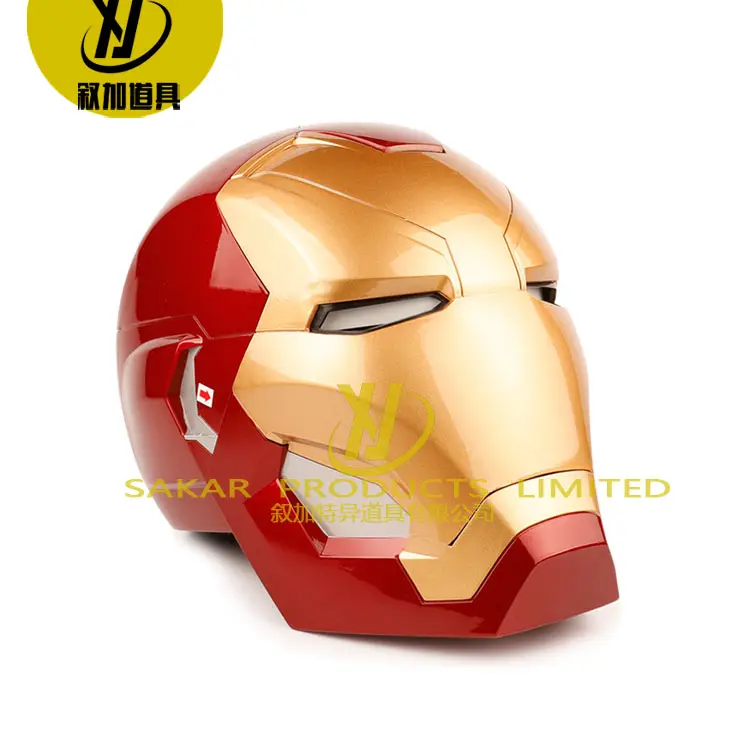 Marvel Legends IronMans Electronic Helmet Genuine 1/1 ironmans Helmet Real Wearable Cosplay