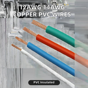 Cables Eléctricos de Cobre Trenzado con Aislamiento de PVC, Cable para Altavoces RV, Clasificación de 750V, Rango de Temperatura de 50-100°C - Product Image 2